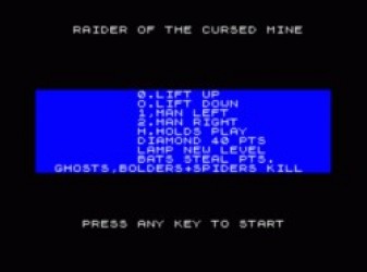 Raider Of The Cursed Mine (1983)(Arcade Software) Rom